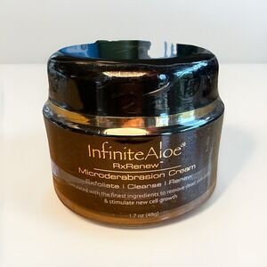 Infinite Aloe Rx Renew Microdermabrasion Cream 1.7oz 50 Ml New & Sealed